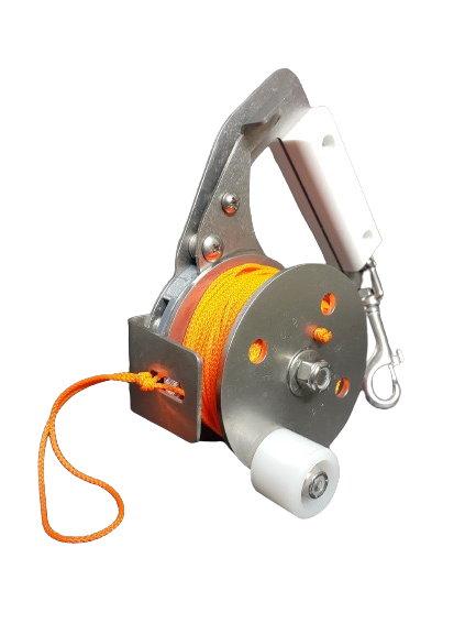 SLIM Left Hand Wind Dive Reel
